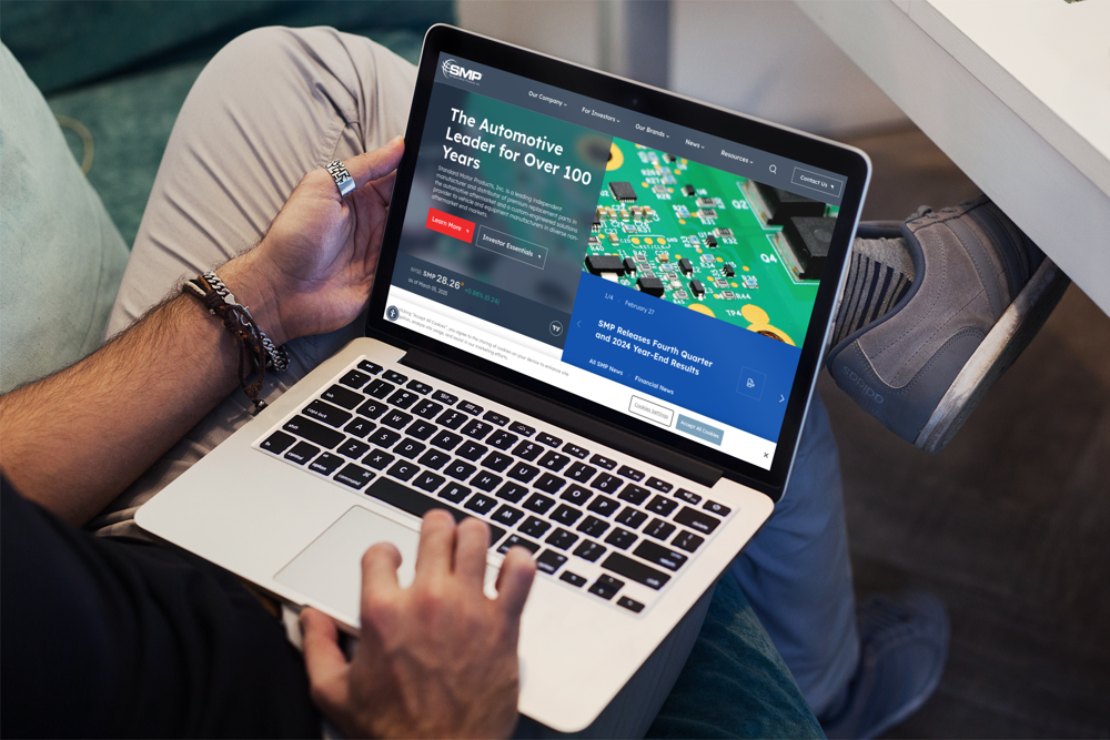 Image related to the content of the blog article title Scandia launches Standard Motor Products Corporate Site